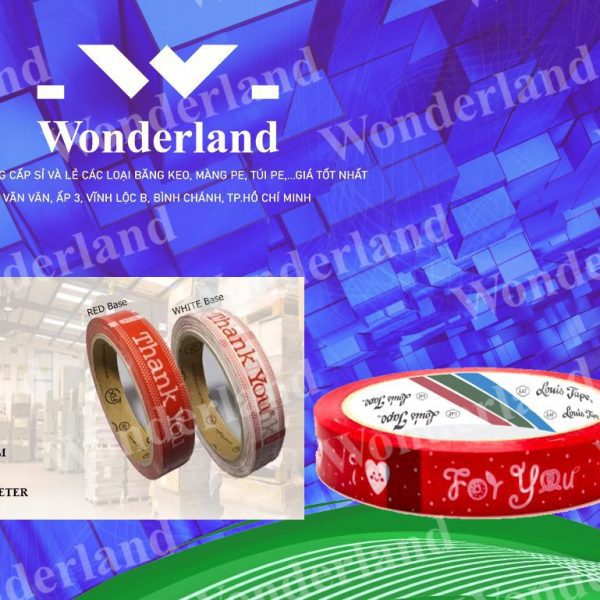 BĂNG KEO IN 18MM DÁN HỘP GIÁ SỈ