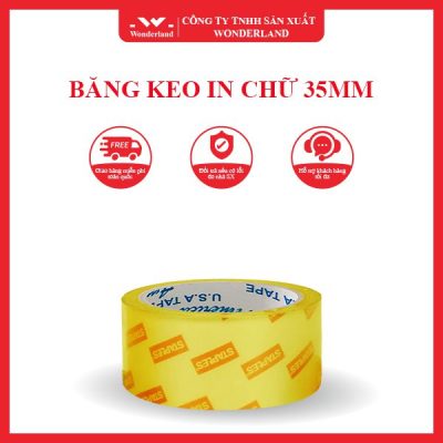 BĂNG KEO IN CHỮ 35MM WONDERLAND