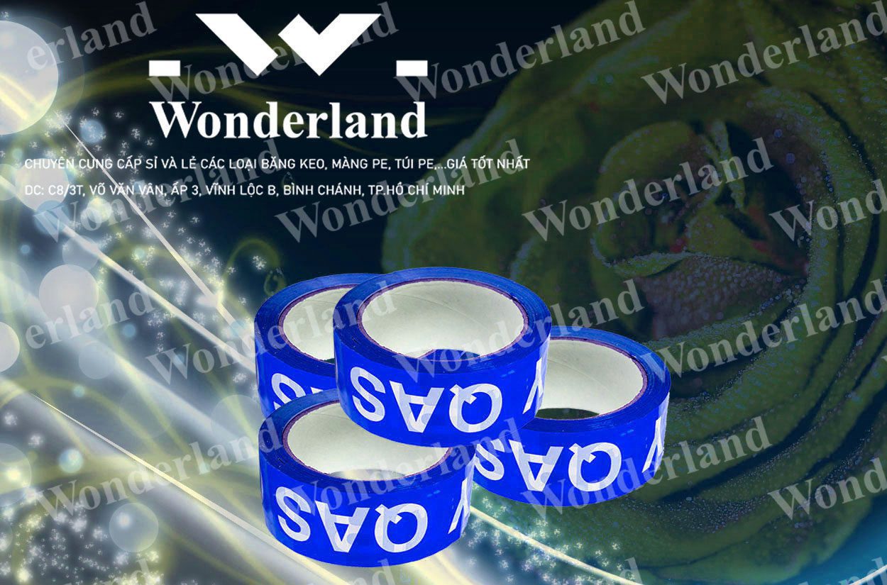 BĂNG KEO IN CHỮ 37MM WONDERLAND GIÁ RẺ NHẤT