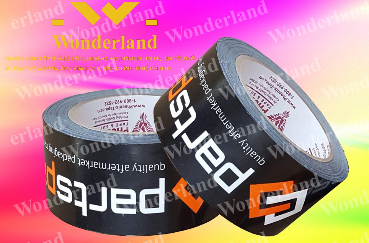 BĂNG KEO IN LOGO SIZE 54MM WONDERLAND CHẤT LƯỢNG TỐT