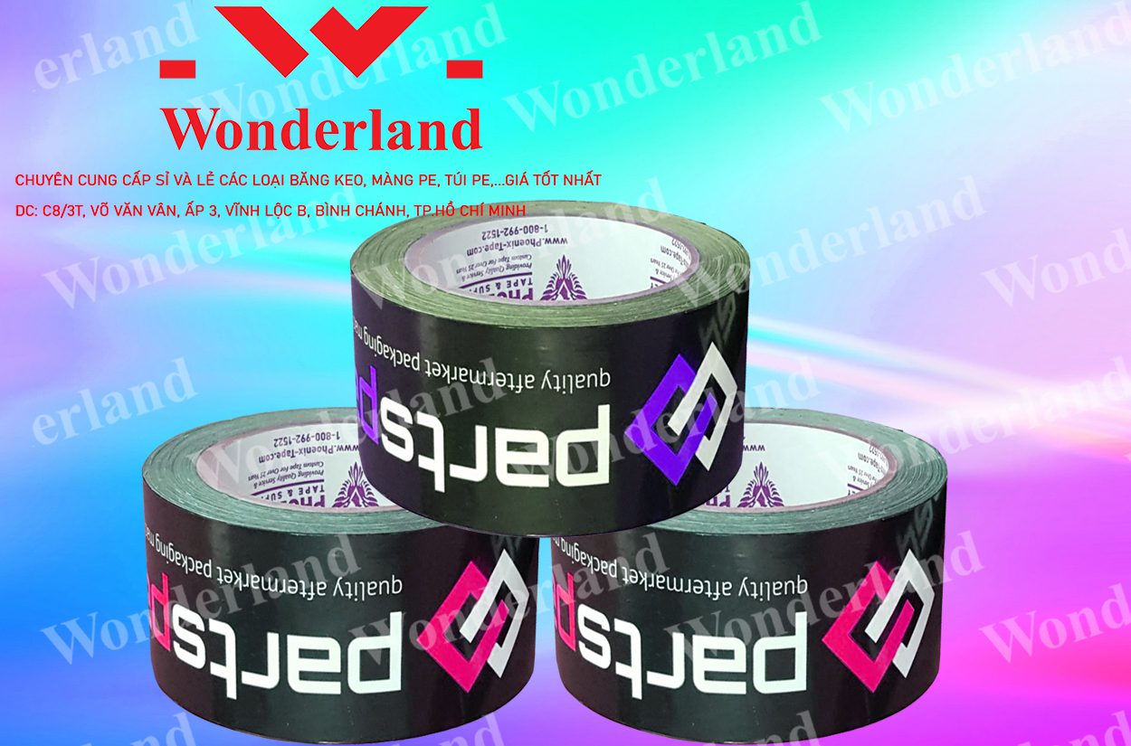 BĂNG KEO IN LOGO 54MM WONDERLAND GIÁ RẺ NHẤT
