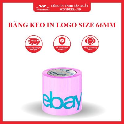BĂNG KEO IN LOGO SIZE 66MM WONDERLAND