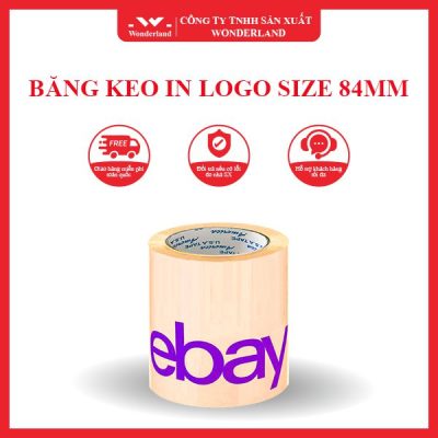 BĂNG KEO IN LOGO SIZE 84MM WONDERLAND