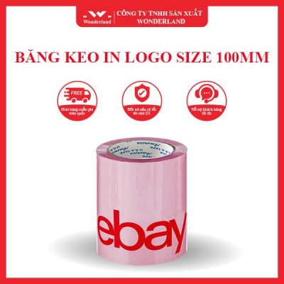 BĂNG KEO IN LOGO SIZE 100MM WONDERLAND
