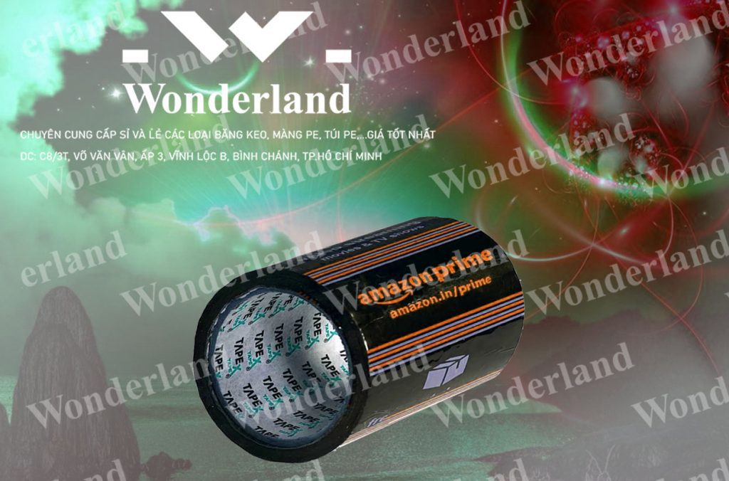 ĐẶT HÀNG BĂNG KEO IN LOGO SIZE 100MM Ở ĐÂU RẺ NHẤT? | WONDERLAND