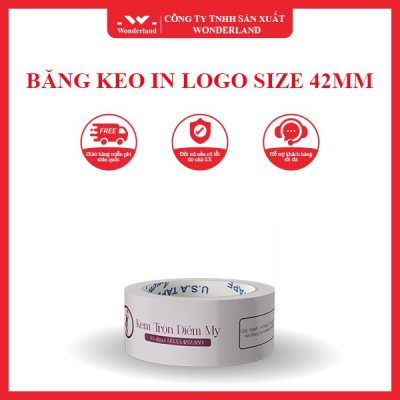 BĂNG KEO IN LOGO SIZE 42MM WONDERLAND