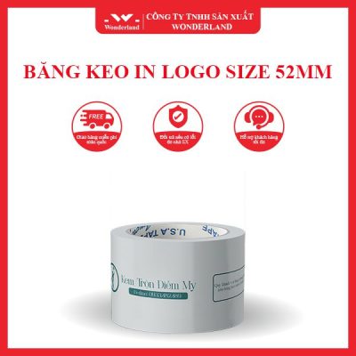 BĂNG KEO IN LOGO SIZE 52MM WONDERLAND