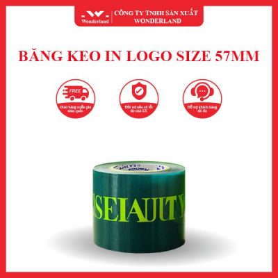 BĂNG KEO IN LOGO SIZE 57MM WONDERLAND