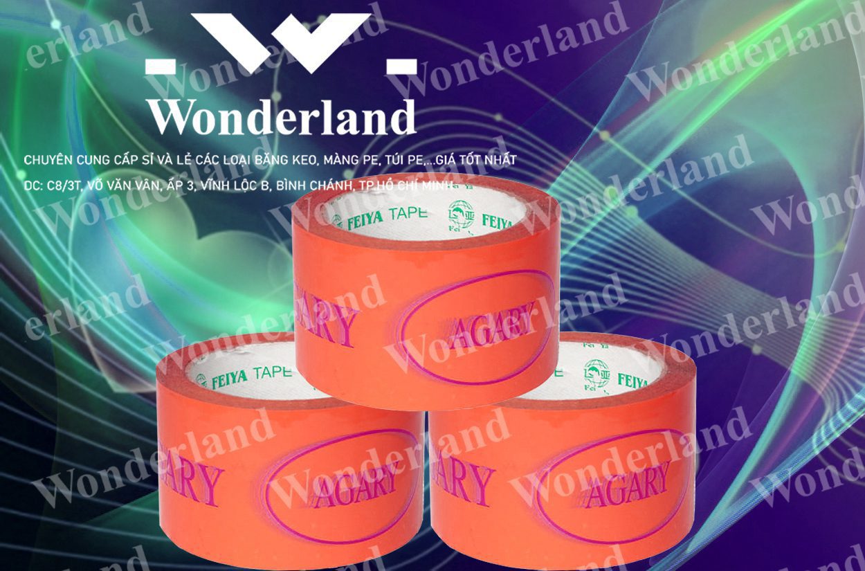 BĂNG KEO IN LOGO SIZE 60MM WONDERLAND GIÁ RẺ NHẤT