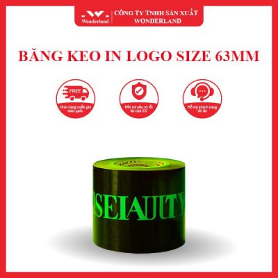 BĂNG KEO IN LOGO SIZE 63MM WONDERLAND