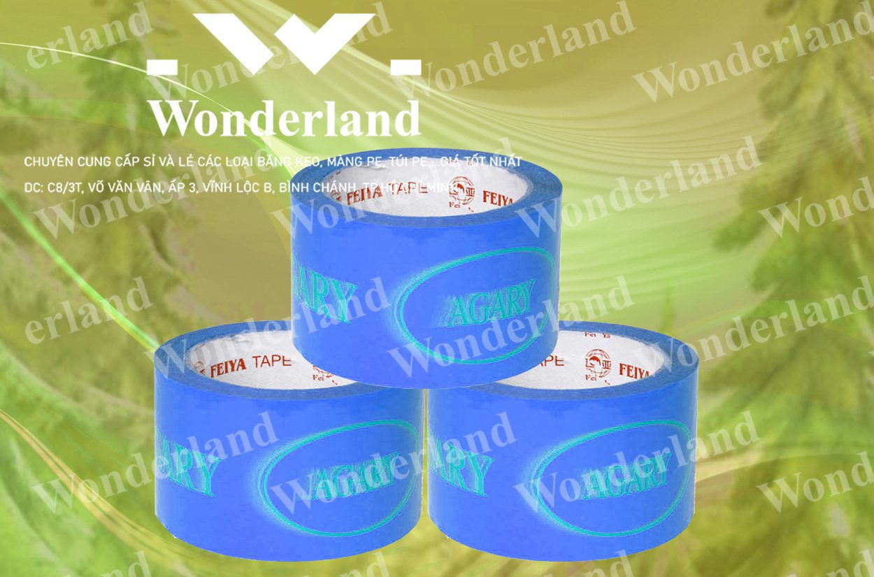 BĂNG KEO IN LOGO SIZE 66MM WONDERLAND GIÁ RẺ NHẤT
