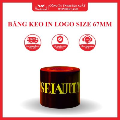 BĂNG KEO IN LOGO SIZE 67MM WONDERLAND