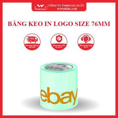 BĂNG KEO IN LOGO SIZE 76MM WONDERLAND