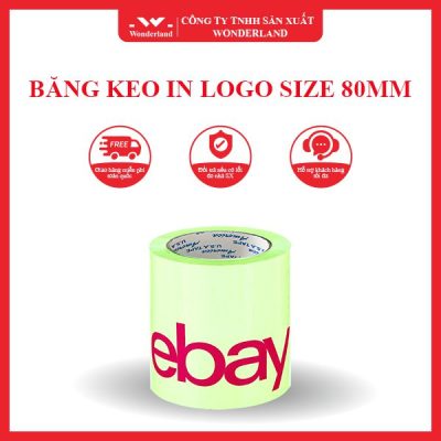 BĂNG KEO IN LOGO SIZE 80MM WONDERLAND