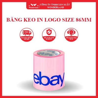 BĂNG KEO IN LOGO SIZE 86MM WONDERLAND