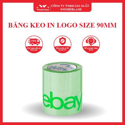 BĂNG KEO IN LOGO SIZE 90MM WONDERLAND