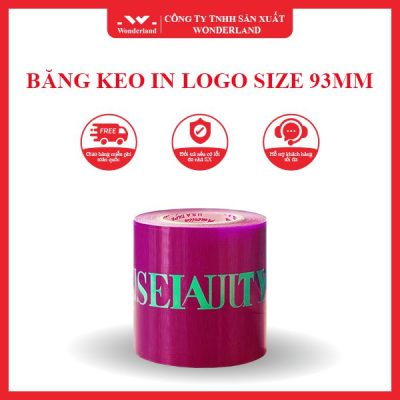 BĂNG KEO IN LOGO SIZE 93MM WONDERLAND
