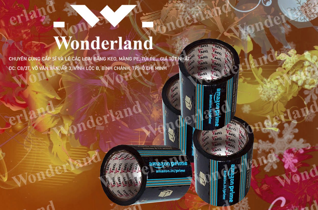 BĂNG KEO IN LOGO SIZE 94MM WONDERLAND GIÁ RẺ NHẤT