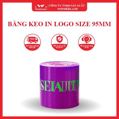 BĂNG KEO IN LOGO SIZE 95MM WONDERLAND