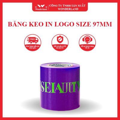 BĂNG KEO IN LOGO SIZE 97MM WONDERLAND