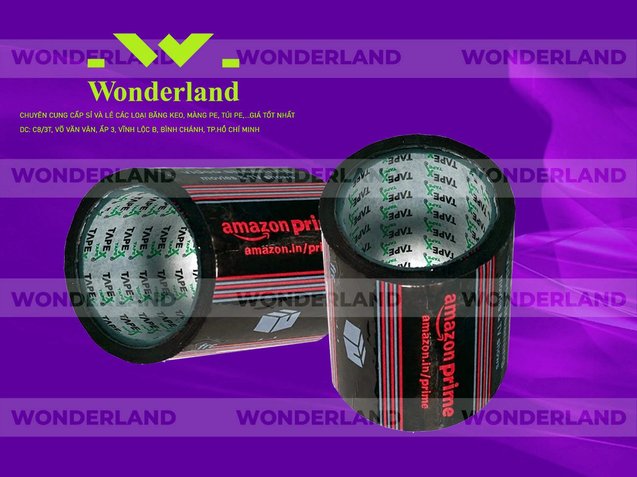 BĂNG KEO IN LOGO SIZE 97MM WONDERLAND GIÁ RẺ NHẤT