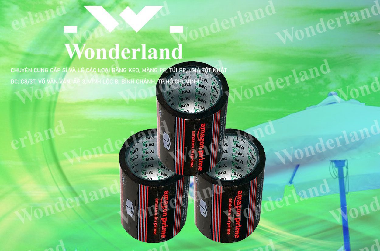 BĂNG KEO IN LOGO SIZE 98MM WONDERLAND GIÁ TỐT NHẤT