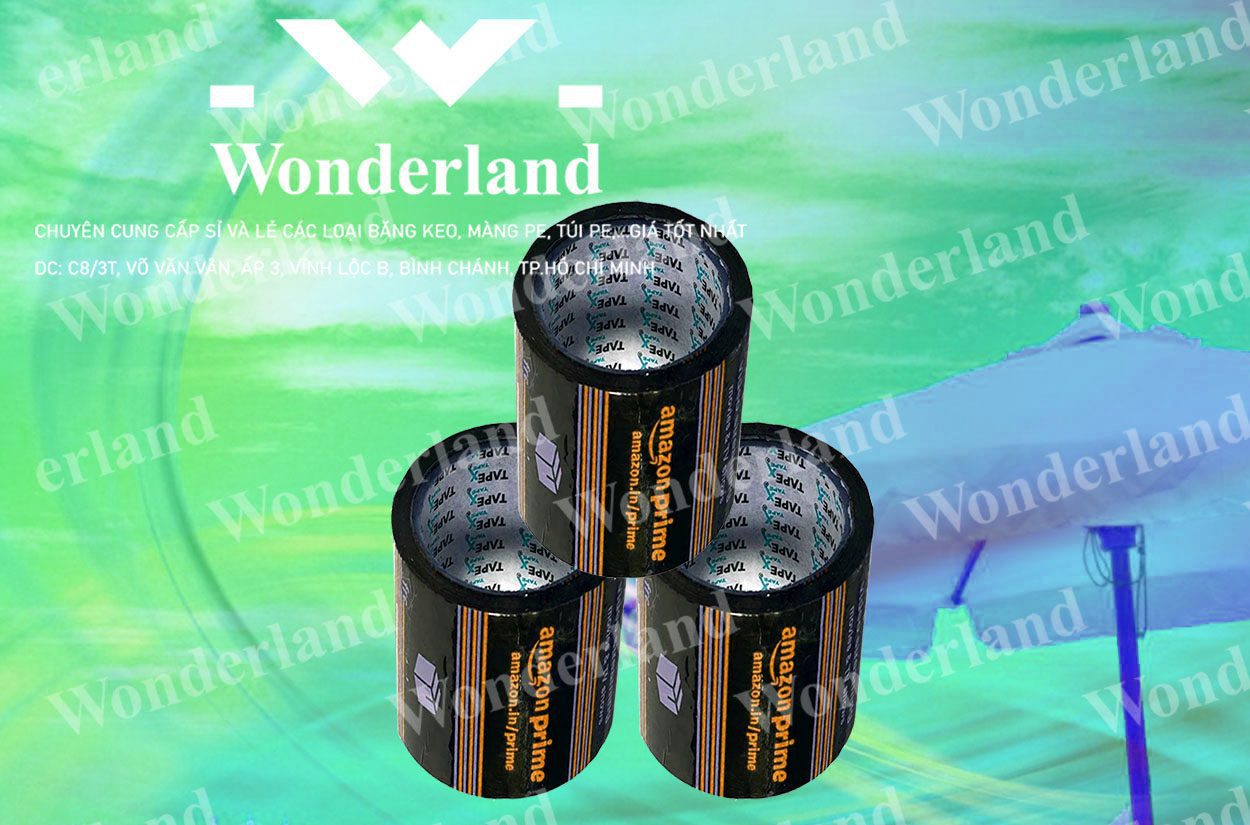 BĂNG KEO IN LOGO SIZE 98MM WONDERLAND GIÁ SỈ