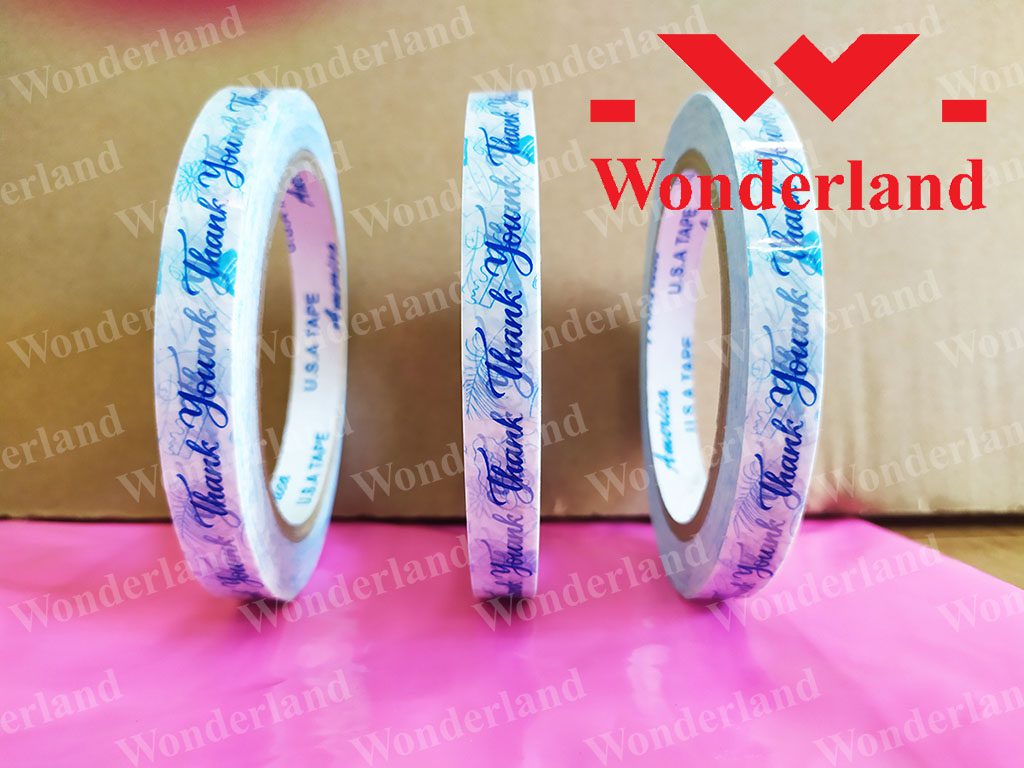 BĂNG KEO IN NỀN MÀU IN 1 MÀU WONDERLAND CHẤT LƯỢNG HÀNG ĐẦU