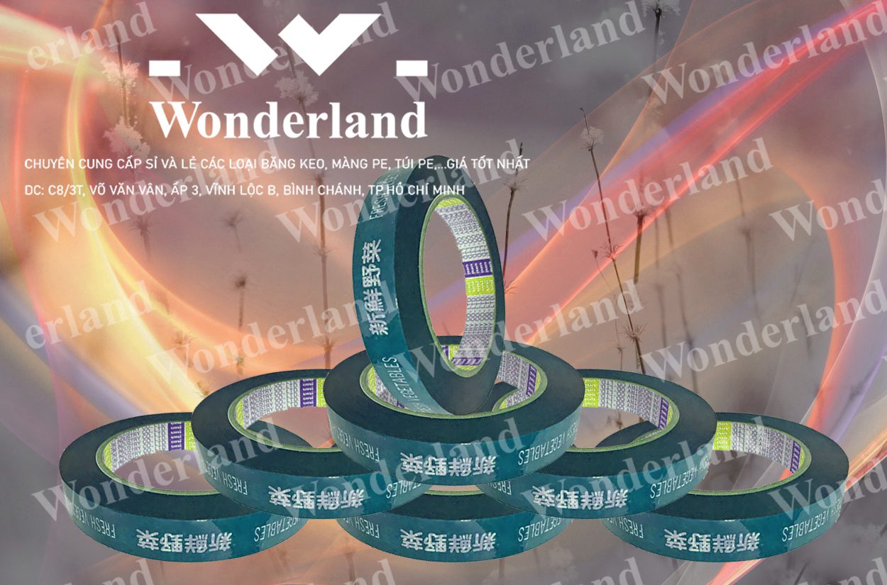 BĂNG KEO IN 13MM WONDERLAND GIÁ SỈ TỐT NHẤT