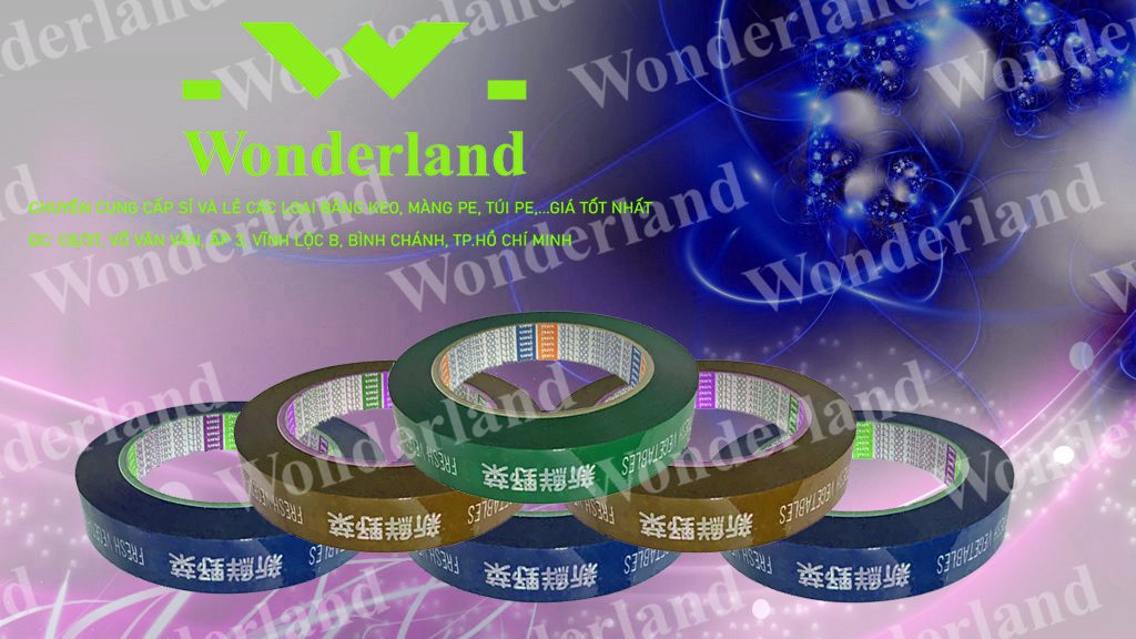BĂNG KEO IN SIZE 14MM WONDERLAND GIÁ RẺ NHẤT