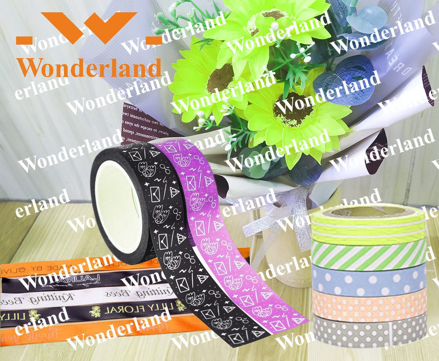 BĂNG KEO IN SIZE 15MM WONDERLAND GIÁ SỈ TỐT NHẤT