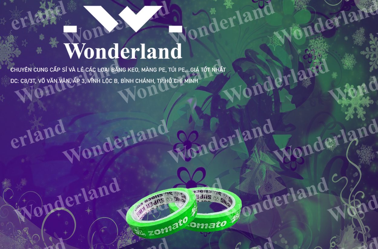 BĂNG KEO I N SIZE 17MM WONDERLAND CHẤT LƯỢNG TỐT