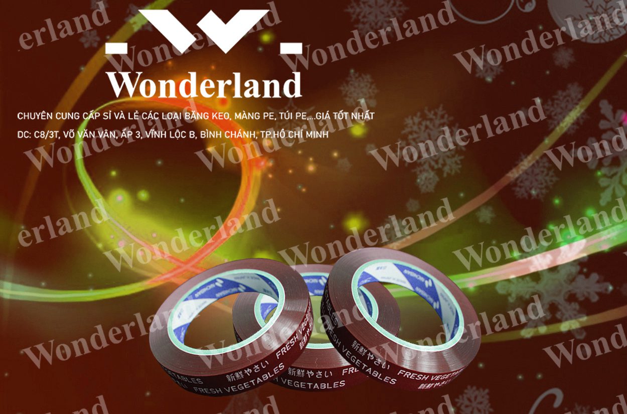 BĂNG KEO IN SIZE 19MM WONDERLAND GIÁ TỐT NHẤT