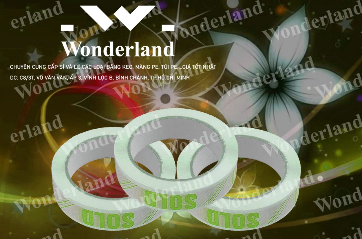 BĂNG KEO IN SIZE 21MM WONDERLAND GIÁ TỐT