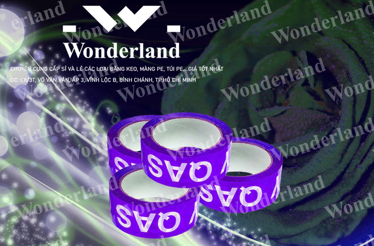 BĂNG KEO IN SIZE 37MM WONDERLAND GIÁ TỐT