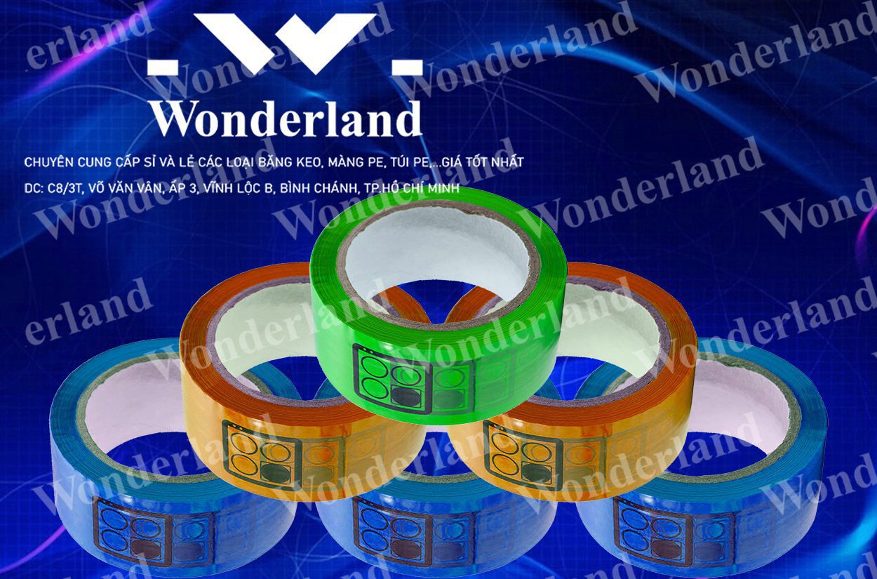 BĂNG KEO IN SIZE 42MM WONDERLAND GIÁ RẺ NHẤT