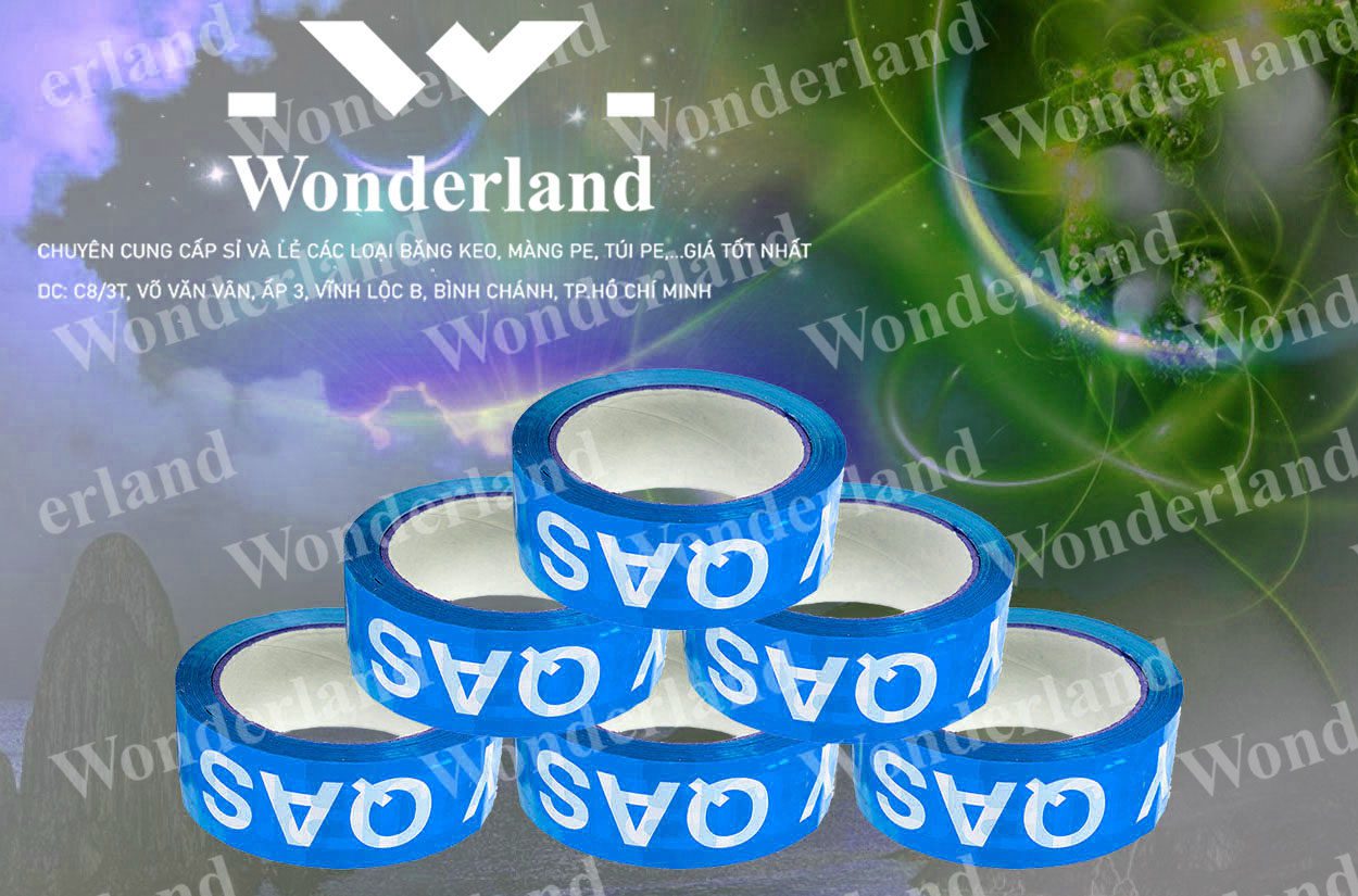 BĂNG KEO IN SIZE 45MM WONDERLAND GIÁ SỈ