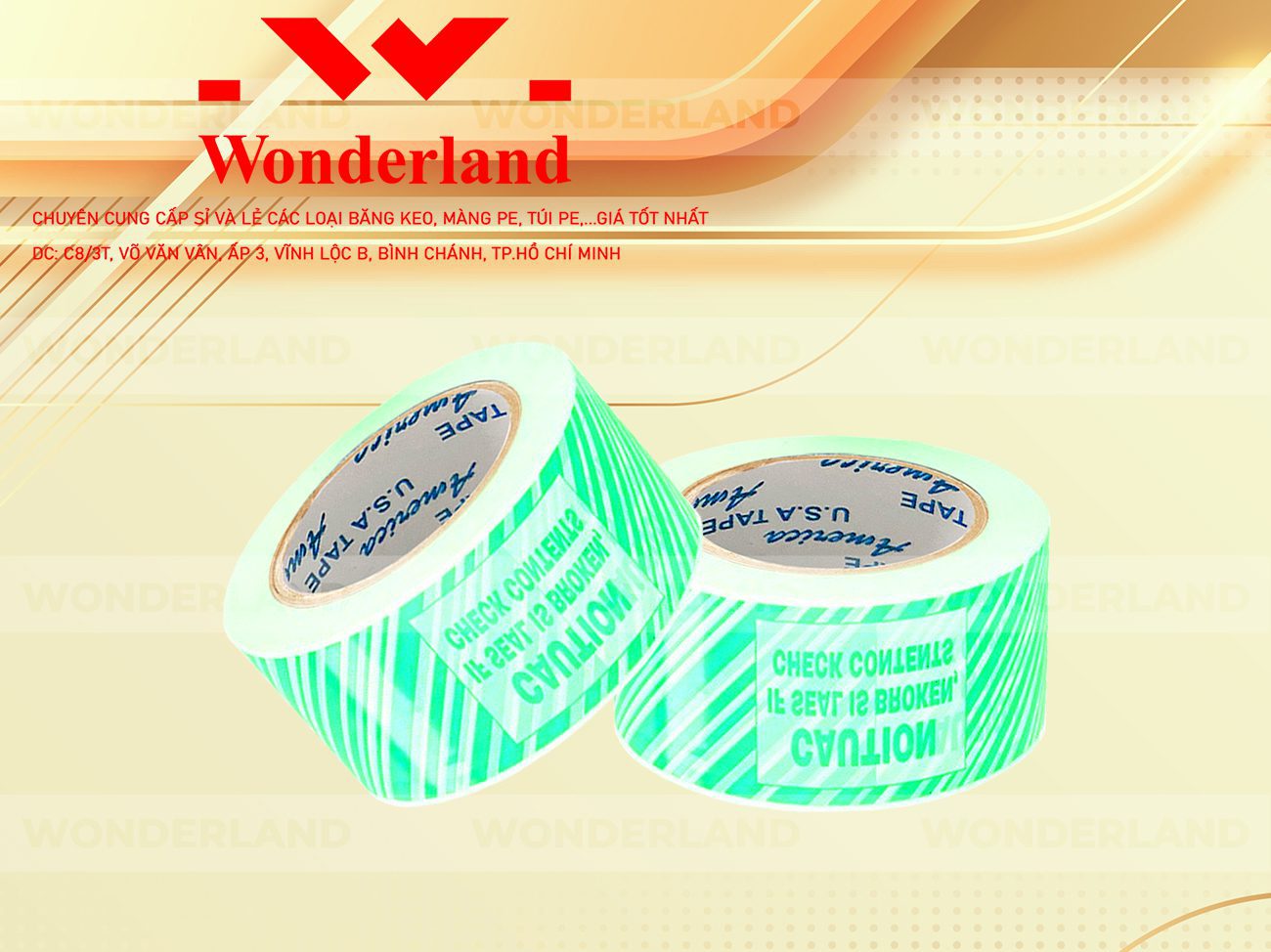 BĂNG KEO IN SIZE 47MM WONDERLAND GIÁ RẺ NHẤT