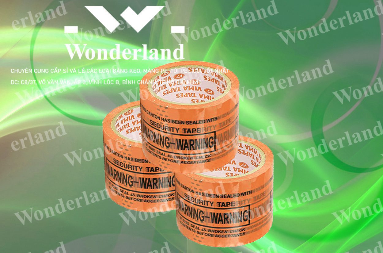 BĂNG KEO IN SIZE 72MM WONDERLAND GIÁ RẺ NHẤT