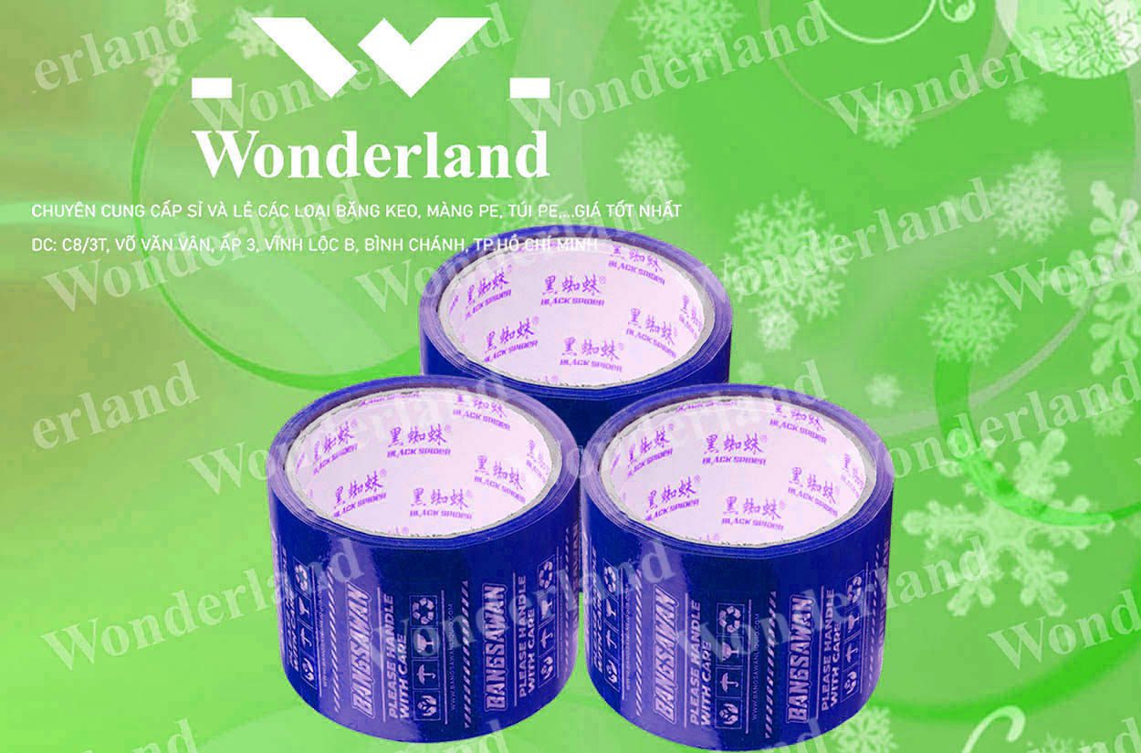 BĂNG KEO IN SIZE 80MM WONDERLAND GIÁ SỈ TỐT NHẤT