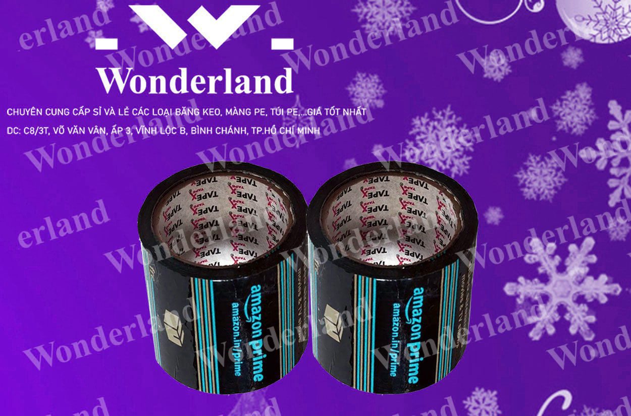 BĂNG KEO IN SIZE 86MM WONDERLAND CHẤT LƯỢNG CAO NHẤT