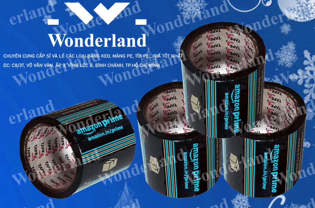 BĂNG KEO IN SIZE 86MM WONDERLAND GIÁ CẠNH TRANH NHẤT