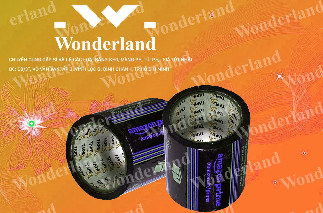 BĂNG KEO IN SIZE 88MM WONDERLAND GIÁ CẠNH TRANH NHẤT