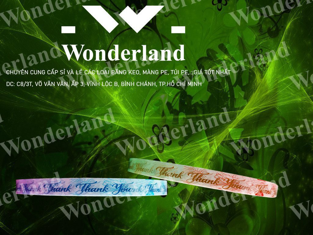BĂNG KEO IN SIZE 8MM WONDERLAND CHẤT LƯỢNG CAO NHẤT