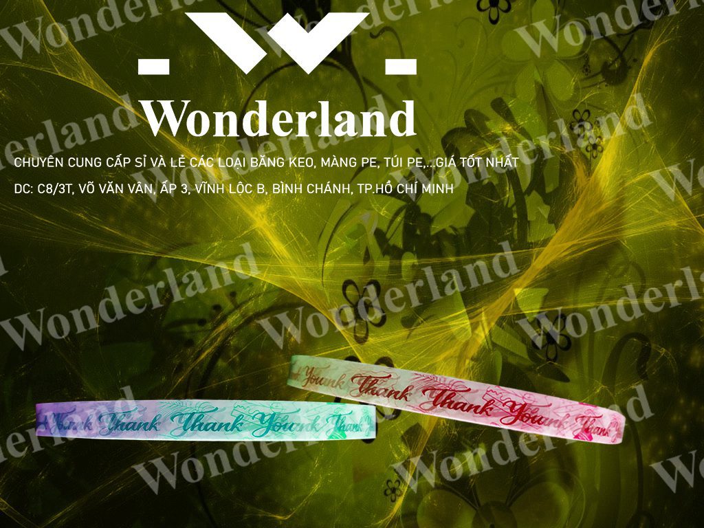BĂNG KEO IN SIZE 8MM WONDERLAND CHẤT LƯỢNG TỐT