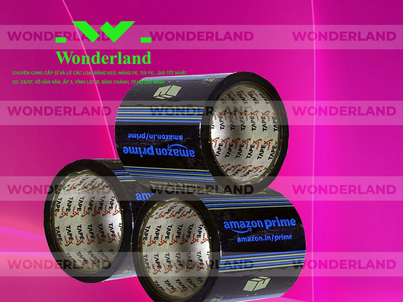 BĂNG KEO IN SIZE 93MM WONDERLAND GIÁ TỐT