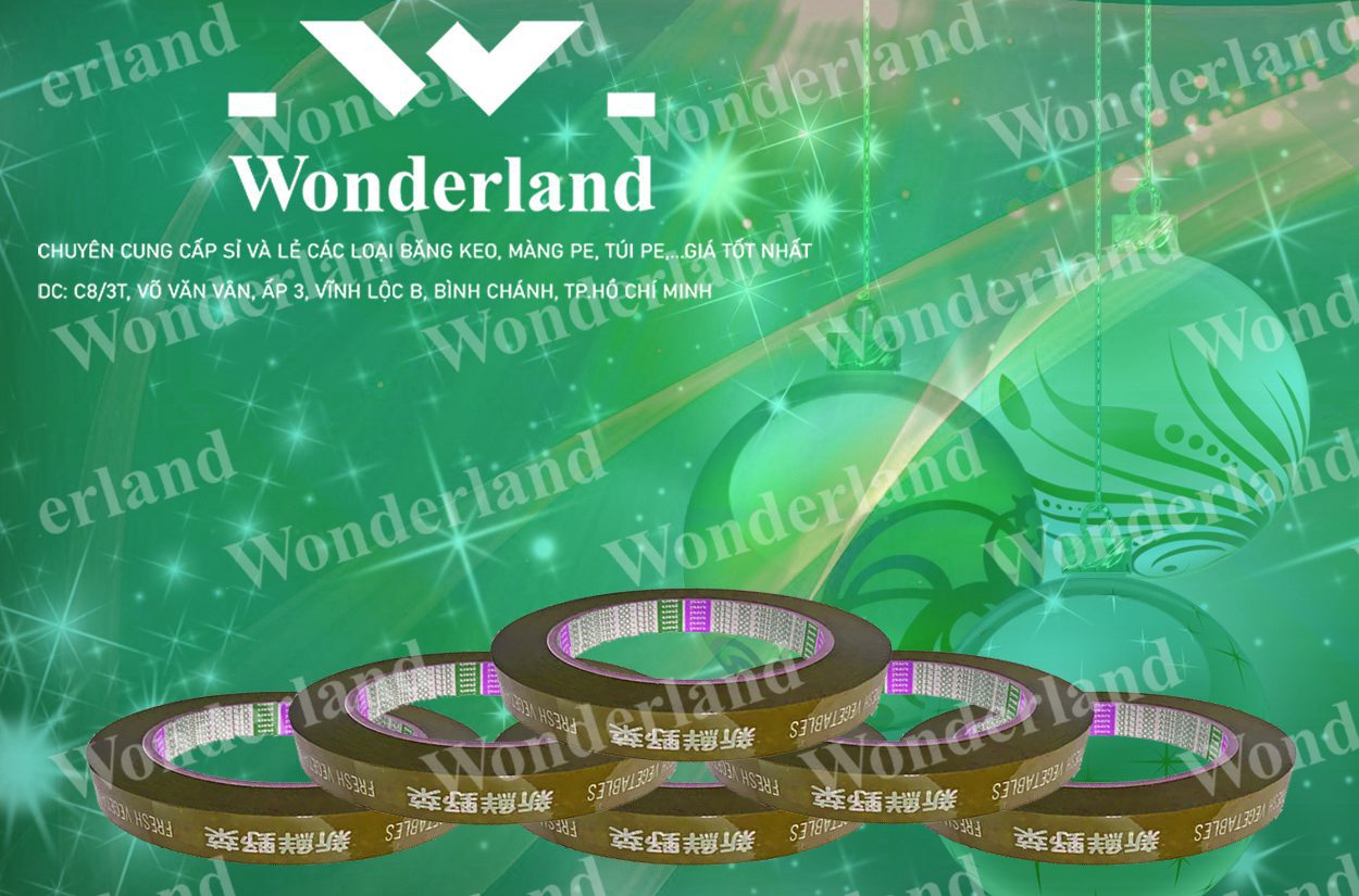 BĂNG KEO IN SIZE 9MM WONDERLAND GIÁ SỈ TỐT NHẤT