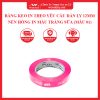 BĂNG KEO IN THEO YÊU CẦU DÁN LY 12MM NỀN HỒNG IN MÀU TRẮNG SỮA (MẪU 01) WONDERLAND
