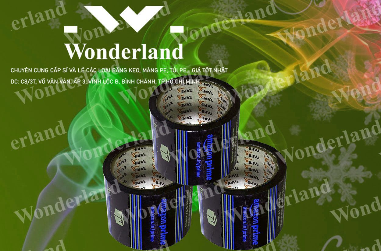 BĂNG KEO IN THƯƠNG HIỆU SIZE 84MM WONDERLAND GIÁ SỈ TỐT NHẤT