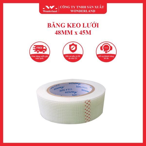 BĂNG KEO LƯỚI 48MM x 45M WONDERLAND